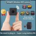 X6 Mini IP Camera WiFi Sports Camera HD 1080P Wireless Security Surveillance Built-in Battery Night Vision Smart Home Micro Cam. 