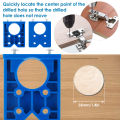 35mm Hinge Drilling Jig Set Concealed Guide Hinge Hole Drilling Locator Woodworking Hole Opener Door Cabinet Accessories Tools. 