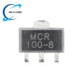 10pcs/lot MCR100 MCR100-6 400V/0.8A MCR100-8 600V SOT-89 MCR 100-6 100-8 Silicon Controlled Rectifier Thyristor Transistors. 