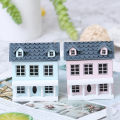1:12 Dollhouse Miniature Wooden Little House Model Lovely Villa Doll House Decor. 