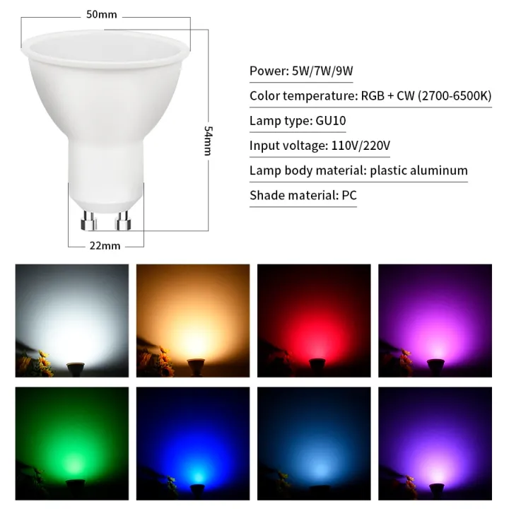 Tuya%20GU10%20LED%20Bulb%20RGB%20CW%20WW%20220V%20110V%209W%20Wifi%20Smart%20Dimmable%20Lamp%20Smart%20Life%20APP%20Remote%20Control%20Works%20With%20Alexa%20%20Home%20-%20Image%203