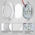 LED Recessed Spotlight 12V Lamp With AC110~220V Driver Recessed Spotlights For Mirror Cabinet Caravan Van Wardrobe Down Light. 