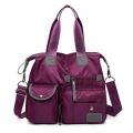 New Fashion Women Waterproof Oxford Tote Bag Casual Nylon Shoulder Large Capacity Travel.