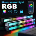 RGB LED Strip Light Music Sound Control Pickup Rhythm Ambient Lamp Atmosphere Night Lights For Bar Car Room TV Gaming Decoration. 