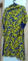 dark blue & mehndi green colour combination shirt for women, medium in size, lawn for the summer collection. 
