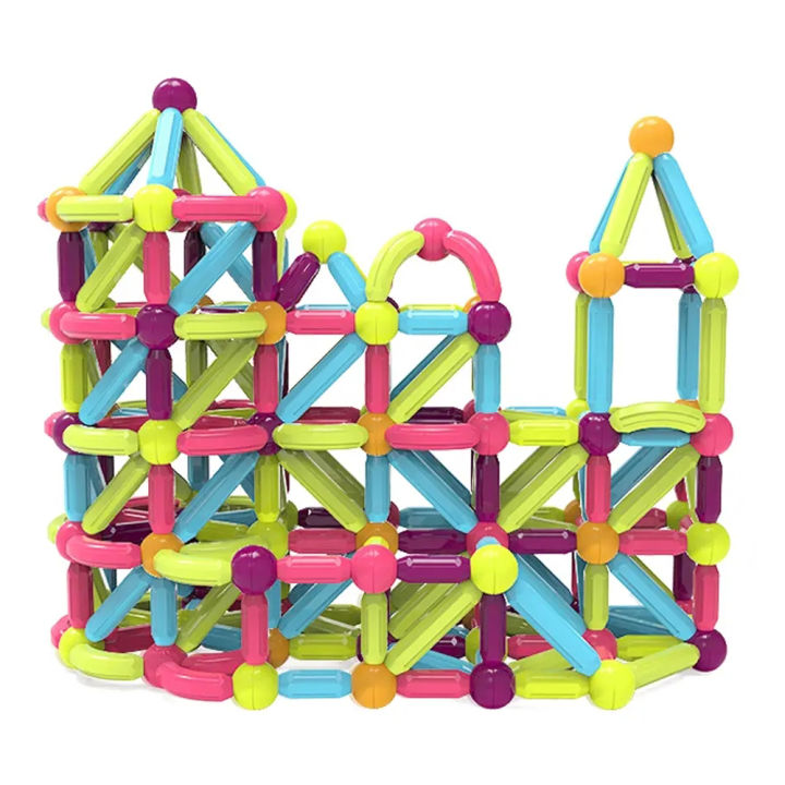 Magnetic Constructor Blocks Set Toys Building Blocks Montessori ...
