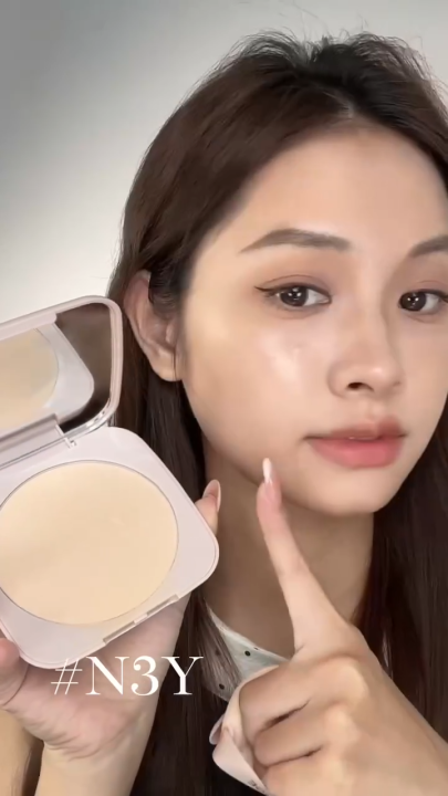 MAANGE Blur Matte Powder Foundation Oil-Control Pressed Powder Poreless Face Makeup MG-F01