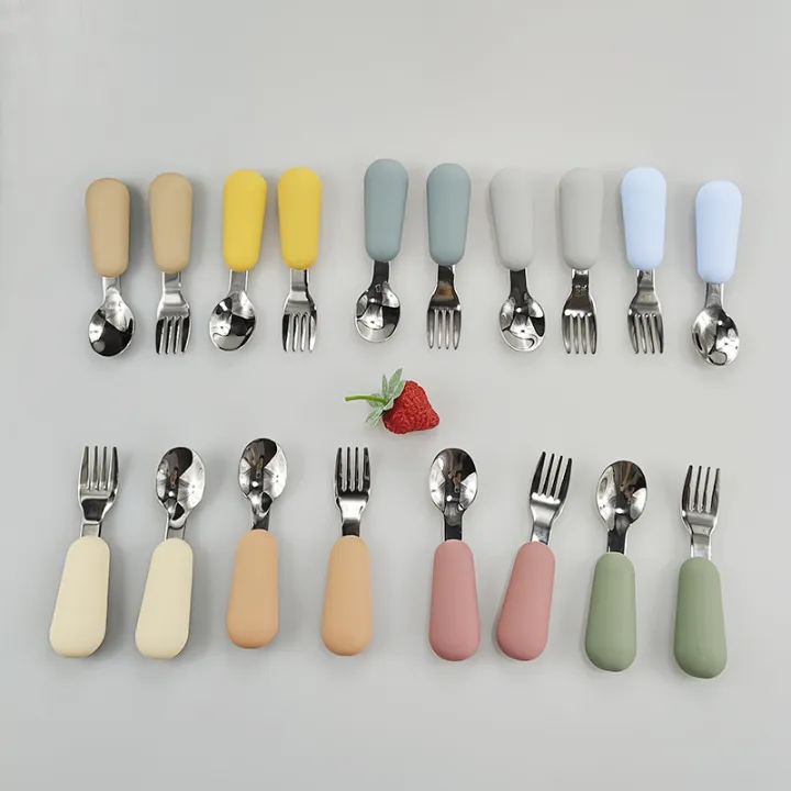 Baby%20Gadgets%20Tableware%20Set%20Children%20Utensil%20Stainless%20Steel%20Toddler%20Dinnerware%20Cutlery%20Cartoon%20Infant%20Food%20Feeding%20Spoon%20Fork%20-%20Image%204