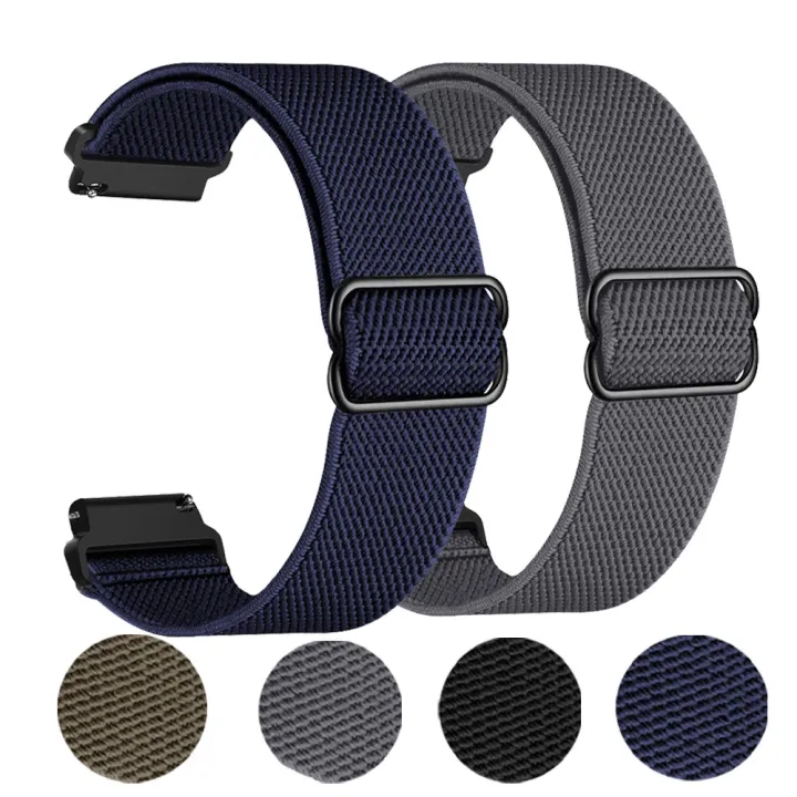 Cinturino Sport In Nylon 22mm Per Ticwatch Pro 3/Ultra E Coros Pace 3/Apex 2 Pro | Traspirante E Morbido Per Smartwatch - 2