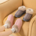 Winter Women Shoes Fashion Snow Boots Fluffy Plush Faux Fur Soft Slippers Outdoor Indoor Comfortable Warm Home men's Shoes.