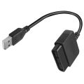 For Sony PS2 PlayStation Dualshock2 Joypad GamePad To PS3 PC USB Controller Converter Adapter Cable Without Driver 1 in 1,1 to 2.