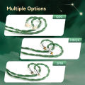 KBEAR Aegis Wire MH04 4 Cores High-purity Silver-plated OFC HiFi Headphone Upgrade Cable. 