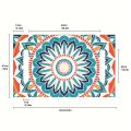 1pc Golf Cart Seat Cover Beautiful Large Flower Pattern Practical Golf Car Accessories. 
