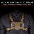 NEW Upgrade Tactical MOLLE Phone Holder, Folding Navigation Board, Cellphone Hold Gear, Airsoft Hunting Vest Accessories. 