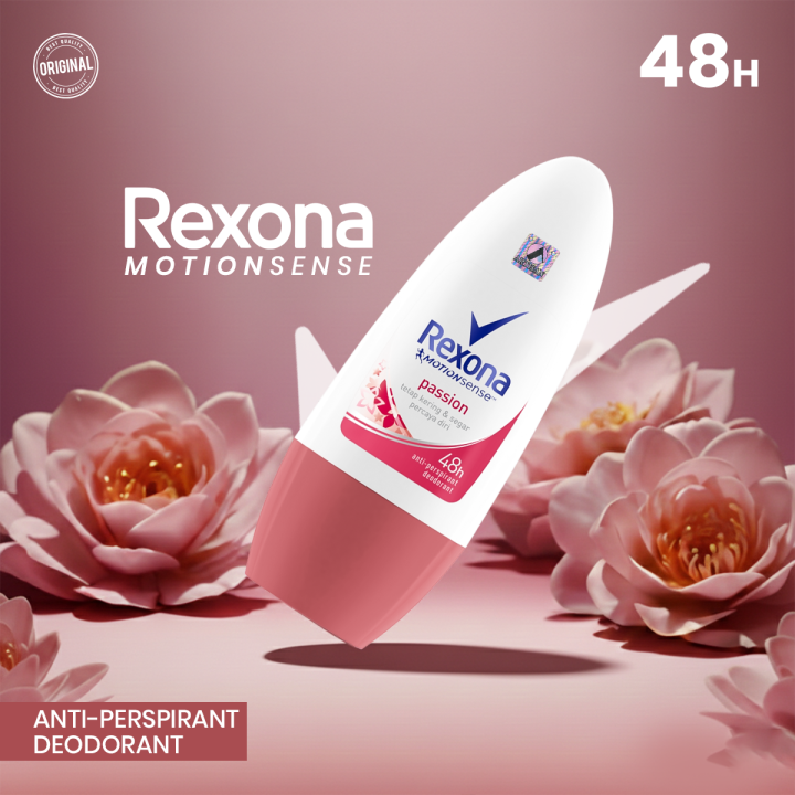 Rexona Motion Activated Passion Passion Fresh 72H Protection Roll-On 45ML (IMPORTED)