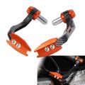 1Pair Aluminum Motorbike Handguard Motorcycle Falling Protection Unviersal for Husqvarna Duke Motocross Hand Guard Motorcycle. 