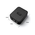 1000Mbps 2 Port Gigabit Network Switch 1 In 2 Out RJ45 Switch Network Adapter RJ45 Splitter Cable Extender for PC Laptop TV Box.