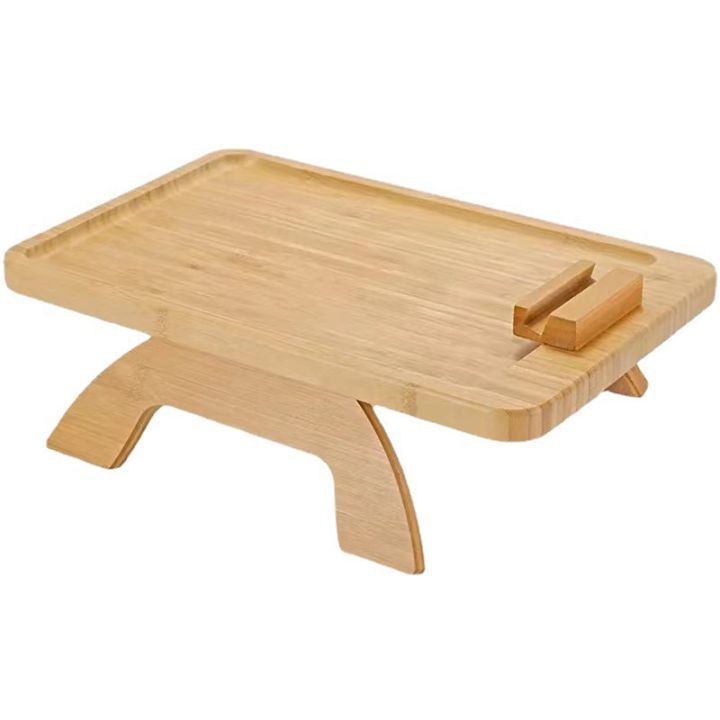 Bamboo%20Sofa%20Armrest%20Tray%20with%20Phone%20Holder%20Foldable%20Space%20Saving%20Side%20Table%20for%20Snacks%20Drink%20Coffee%20Perfect%20for%20Dorms%20Home%20Decor%20-%20Image%207
