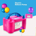 Electric balloon pump-Machine/Dual nozzle-Inflator, Air-Baloon pump-Pump for-Balloons-Portable, Air Blower Pump, Ballons for-Birthday-Decoration items/set/accessories-Party Supplies/Inflated-Electric-Air filling pump-Inflatable-Tools [ 220V-240V, 600W ]. 