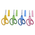 Left-handed Scissors Student Stainless Steel Colorful Cute Scissors Children's Small Scissors Simple Safety Office Scissors. 