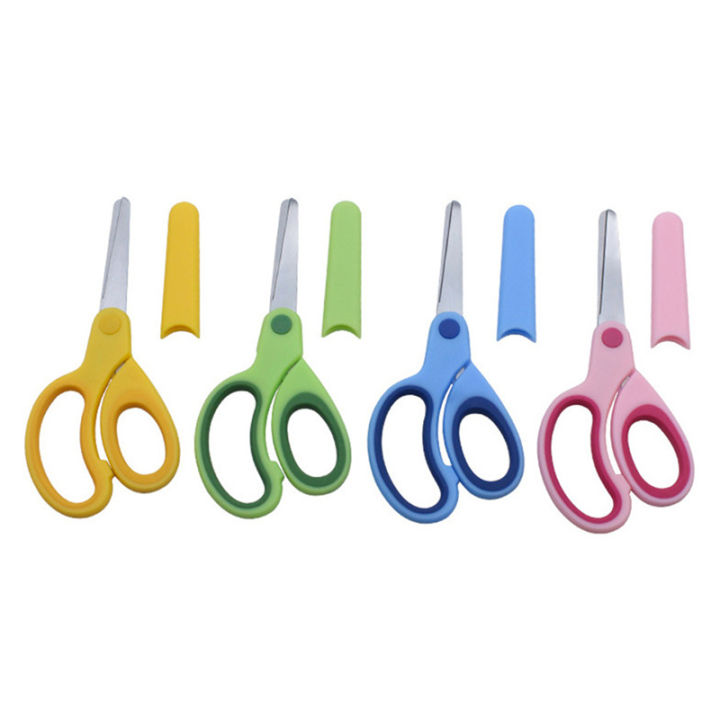 Left-handed%20Scissors%20Student%20Stainless%20Steel%20Colorful%20Cute%20Scissors%20Children's%20Small%20Scissors%20Simple%20Safety%20Office%20Scissors%20-%20Image%203