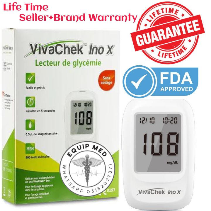 viva check glucometer | life time warranty FDA approved | vivacheck glucometer | vivachek glucometer | viva check ino glucometer | vivachek glucometer