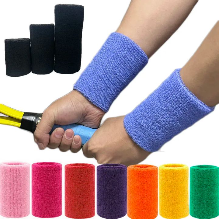 8×10cm Towel Sports Wristbands Tennis Sweat Bands Wrist Guard For