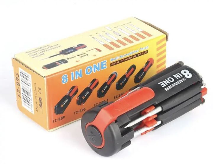 8%20in%201%20Screw%20Driver%20-%20Screwdriver%20Tool%20Kit%20With%20LED%20Torch%20-%20Image%203