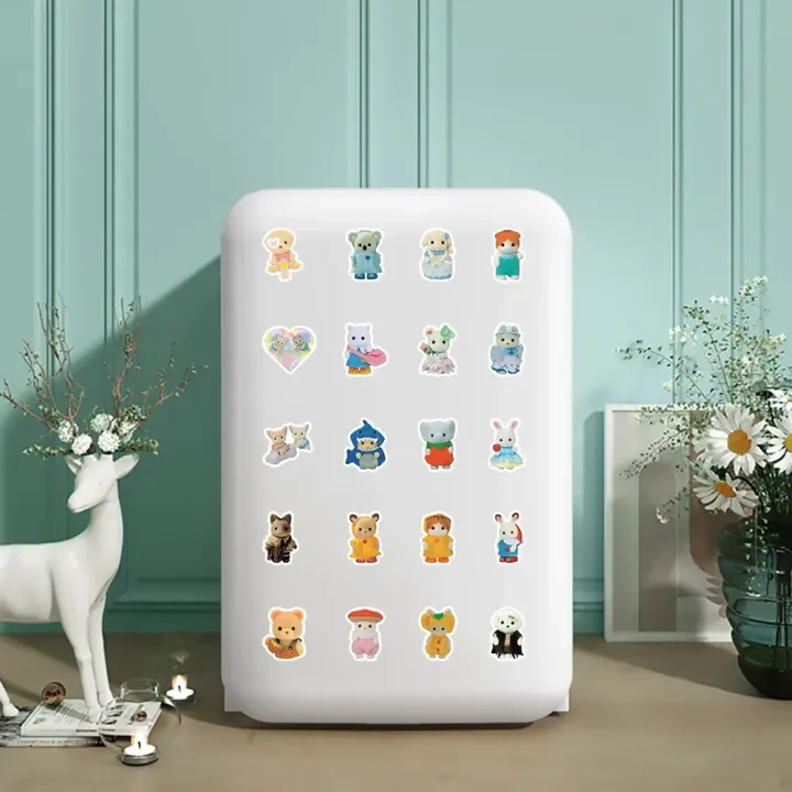 100/200pcs%20Kawaii%20Calico%20Critters%20Stickers%20Cute%20Laptop%20Scrapbook%20Graffiti%20Decals%20Skateboard%20Handheld%20%20Aesthetic%20Sticker%20Toys%20-%20Image%206