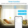 7th Generation Tuya Smart Life Roller Shutter Touch Panel Switch Percentage Remote Control Timer Work  Assistant Alexa. 