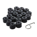 20Pcs Car Wheel Cover Hub Nut Bolt Covers Cap 17mm Auto Tyre Screws Exterior Protection Accessories for Volkswagen VW Golf MK4. 