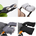 Warm Baby Stroller Gloves Thick Pram Hand Muff Baby Carriage Pushchair Fleece Hand Cover Cart Gloves Stroller Accessories.