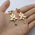 Game Honkai:Star Rail Imbibitor Lunae Earring Cosplay Jewelry Pendant Dan Heng Alloy Stud Earrings Dangler Eardrop Accessories. 