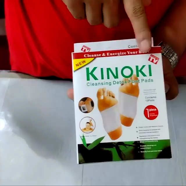 Kinoki new Detox Foot Pad - 10 Pads