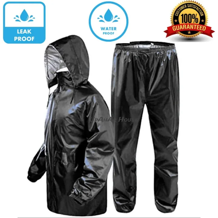 Men's%20Waterproof%20Bike/Scooter%20Solid%20Raincoat%20With%20jacket%20And%20Paints.%20-%20Image%206