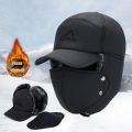 Winter Warm Thickened Artificial Fur Baseball Hat Men's and Women's Skiing Soft Extreme Cold Hat Fishing Hat for Outdoor Sports.