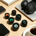 Soft Memory Foam Ear Tips for  LinkBuds S WF-1000XM4 XM3 | Comfortable Replacement Earbud Cushions & Noise Blocking Earplugs. 