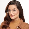 Transparent Lightweight Geometric Shape Glasses For Men/Women /Boys/Girls With Protective Box. 