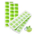 14-Grid Silicone Ice Cube Tray Mold - Non-Toxic & Durable (Multicolor). 