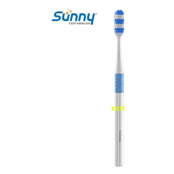 Sunny Toothbrush Set 2 Pieces Soft Bristle Toothbrush Eco-Friendly Dental Care Personal Hygiene