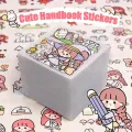 10/100Pcs Kawaii Stickers PET Pattern Cartoon Scrapbooking Cute Sticker DIY Handbook Stickers Decoration Stationery Supplies. 