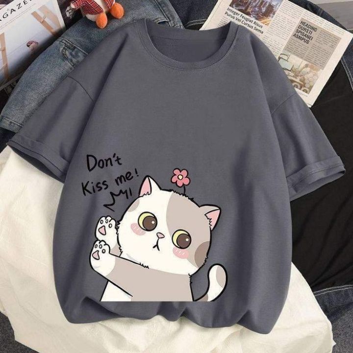 Printed Cotton Jersey T-Shirt for Women and Girls – Premium Quality