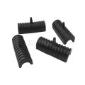 Motorcycle Rubber Grommet Support Cushion Hard Saddlebag Cover For Harley Touring Road King Electra Street Glide FLHT 1994-2013. 