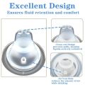 4 Packs Food Grade Silicone Learner Cup Spout Soft Texture BPA-Free Sippy Cups Spout for NUK Learner Cup & Active Cup. 