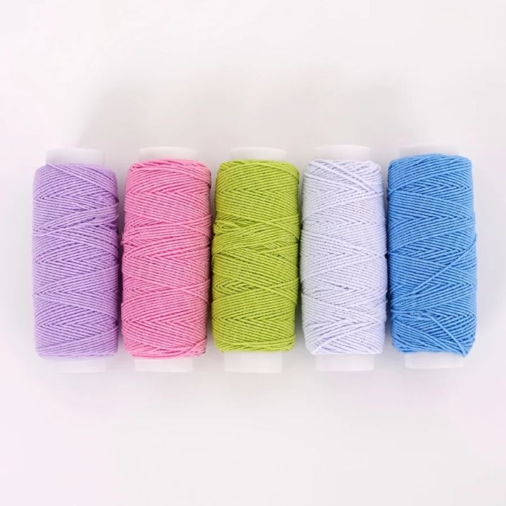 5pcs%20Fine%20Elastic%20Thread%200.6mm%20Color%20Elastic%20Rope%20Very%20Fine%20High%20Elastic%20Sewing%20Machine%20Bottom%20Line%20DIY%20Clothing%20Binding%20Line%20-%20Image%202