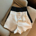 2026 Women Summer Black Shorts Women Harajuku Elegance High Waisted Shorts A Line Slim Casual Hot Girl Straight Pants. 
