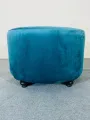 Humpty ottoman stool, pouf chair, saloon stool, upholstered stool, cushioned seat, accent chair, plush ottoman, decorative stool, comfy pouf.. 