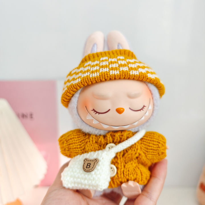 Clothes%20For%20Labubu%2017cm%20II%20Idol%20Dolls%20Sitting%20Party%20The%20Monster%20Outfit%20Accessories%20Clothing%20Lovely%20%20Cute%20Sweater%20Hat%20And%20Bag%20-%20Image%204