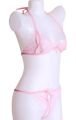 1 Set Exotic Hot Bikini Set For Honeymoon Exclusive And Premium Transparent Sexually attractive Pink Color Nighty. 