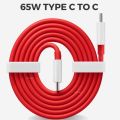 65W Type C to C fast charging data cable.